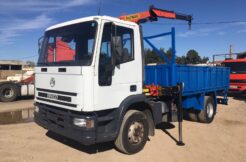 CAMION IVECO CON GRUA PK7000